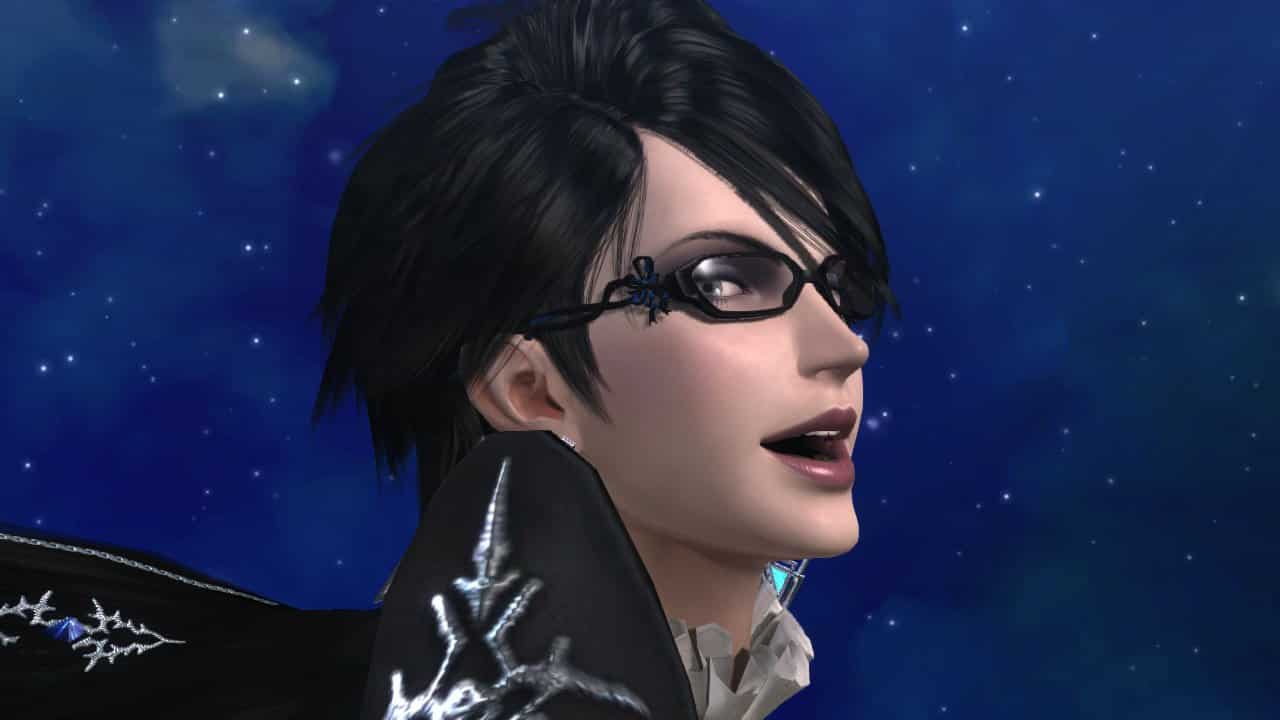 Bayonetta im Kampf gegen Engel