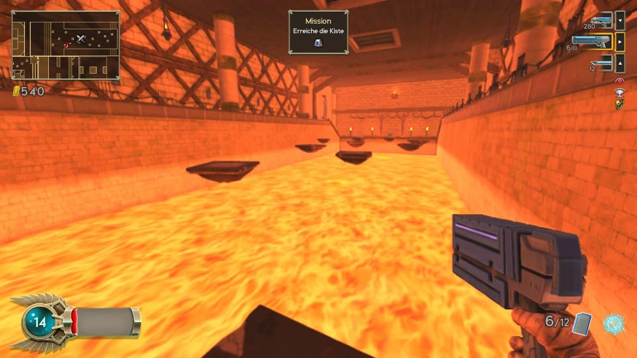 Immortal Redneck: Gefecht in einer Pyramidenkammer
