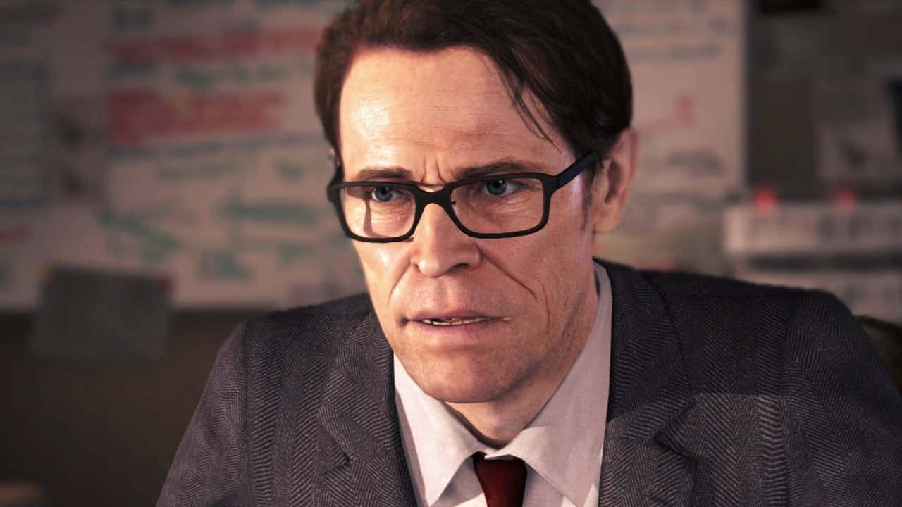 Willem Dafoe in BEYOND: Two Souls