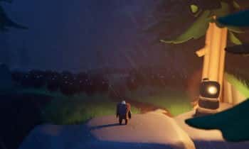Arise: A Simple Story – der Protagonist schwingt sich mit dem Haken über eine Schlucht