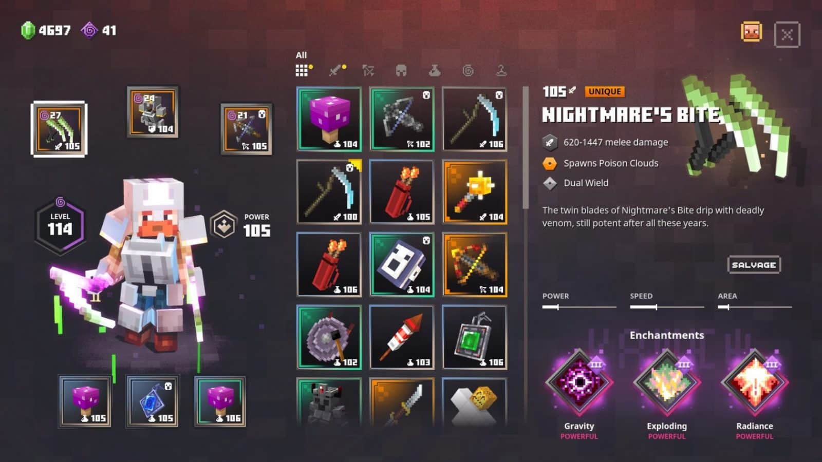 Minecraft Dungeons Enchantments