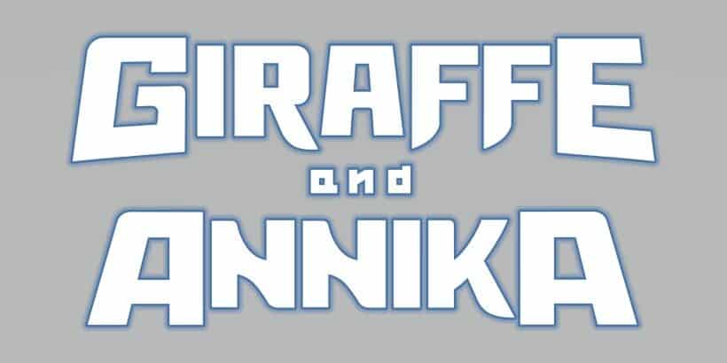 Giraffe und Annika Logo