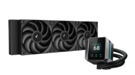 DeepCool kündigt die MYSTIQUE AIO-Wasserkühlung mit schickem 2,8"-LCD-Bildschirm an DeepCool_Mystique_01