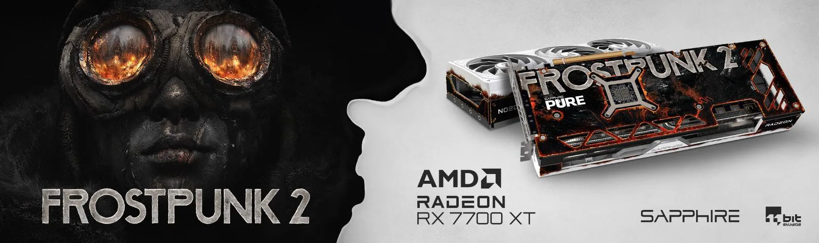 SAPPHIRE AMD Radeon RX 7700 XT Frostpunk 2 Edition enthüllt 2 SAPPHIRE AMD Radeon RX 7700 XT Frostpunk 2 Edition