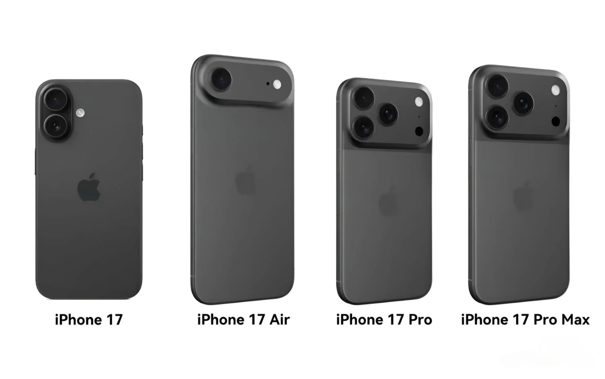 Apple enthüllt iPhone 17-Reihe: Revolution der Smartphone-Technologie mit ultra-dünnem iPhone Air 2 iPhone 17 Modelle