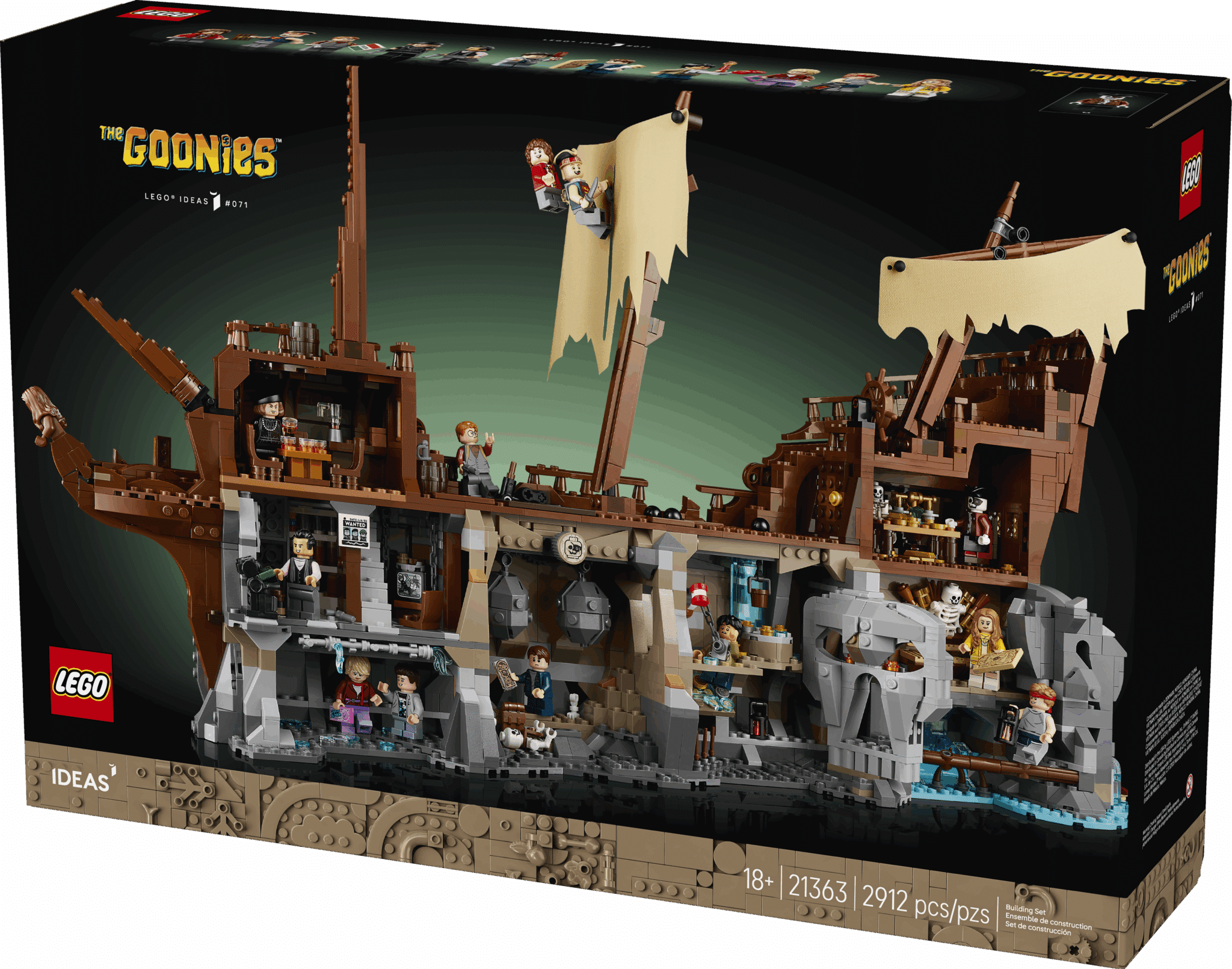 LEGO bringt Die Goonies als 2.912-teiliges Sammlerset 5 LEGO Ideas Die Goonies Set (21363)