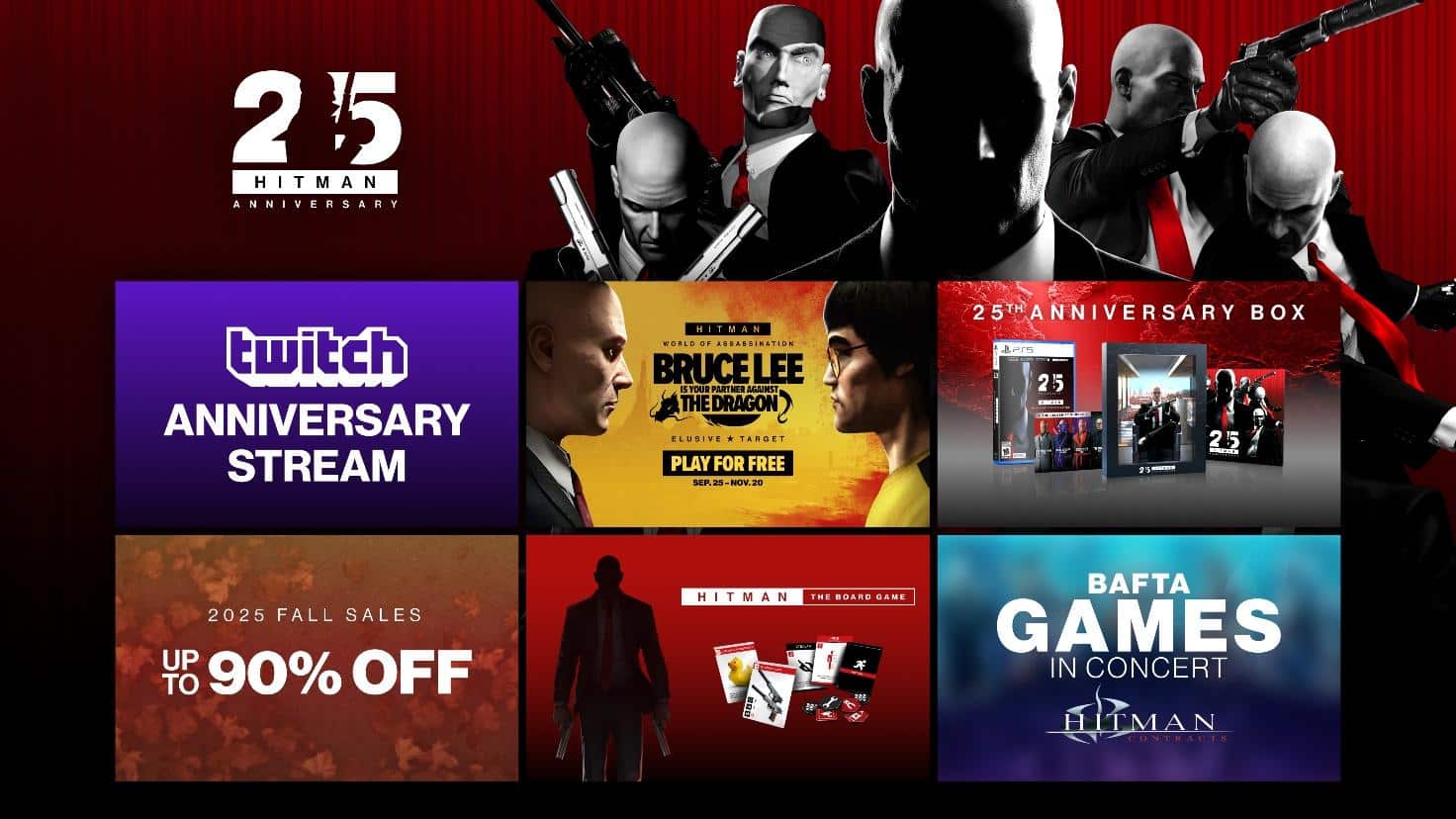Hitman 25 Jahre Jubiläum