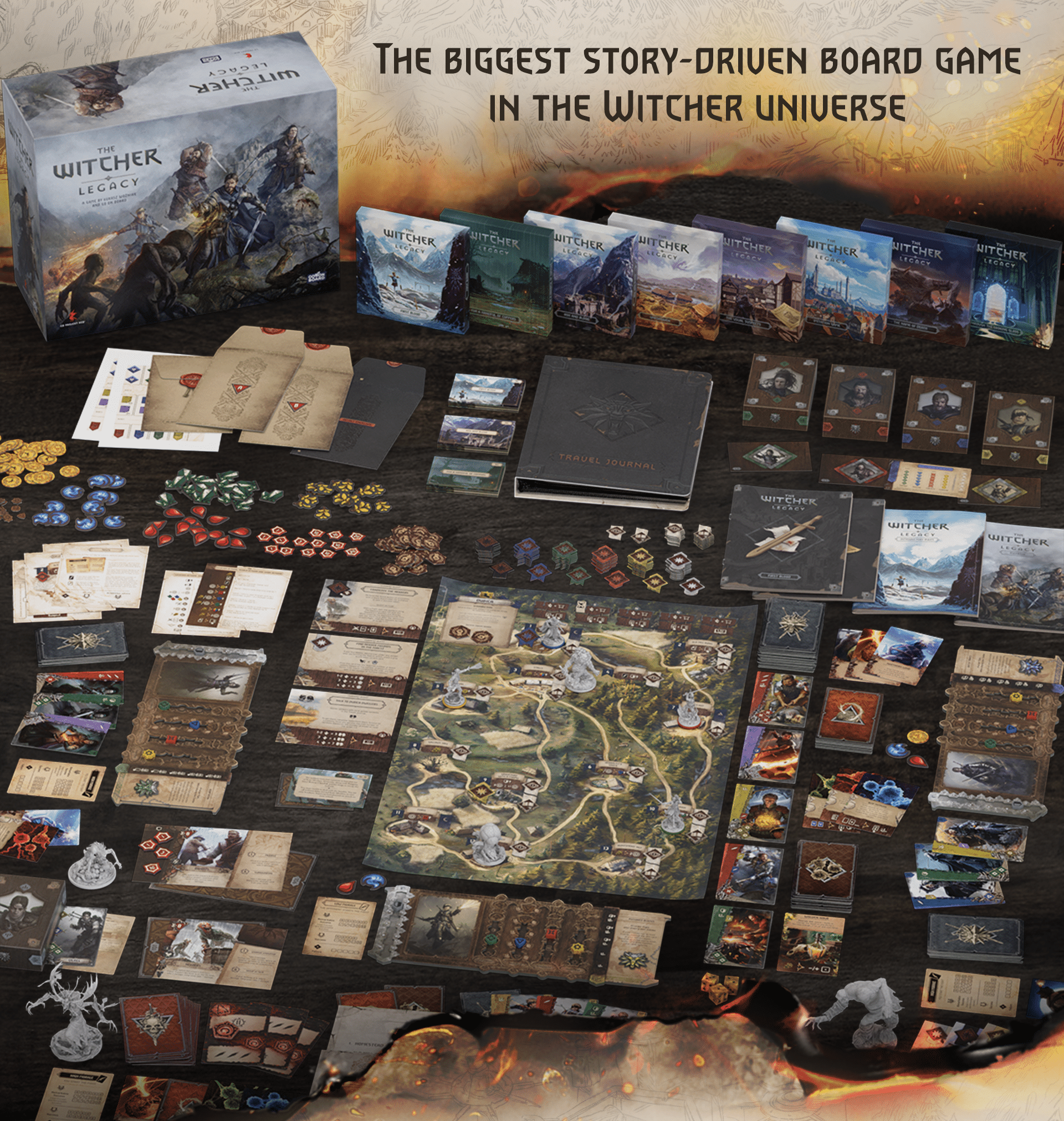 The Witcher: Legacy Umfang