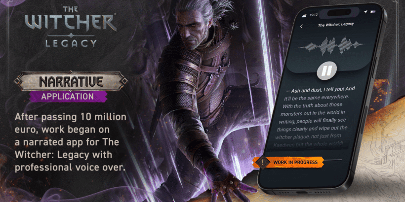 The Witcher: Legacy App zum Spiel