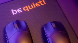 be quiet! betritt Gaming-Maus-Markt: Dark Perk Ergo und Sym mit 55 Gramm 22 be quiet!