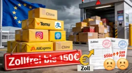 EU schafft 150-Euro-Zollfreigrenze ab – günstige Gaming-Peripherie aus Fernost wird teurer 3 EU schafft 150-Euro-Zollfreigrenze ab Temu und AliExpress werden teurer