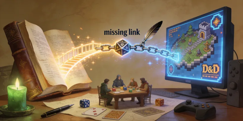 Pen-&-Paper als „Missing Link": Forscher erklärt, wie Rollenspiele Literatur und Videospiele verbanden