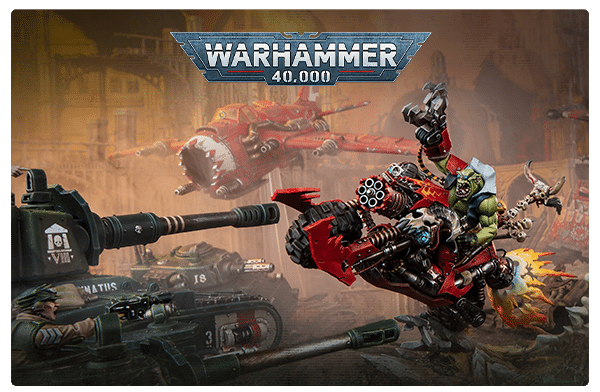 Commissar Yarrick vs. Wazdakka Gutsmek