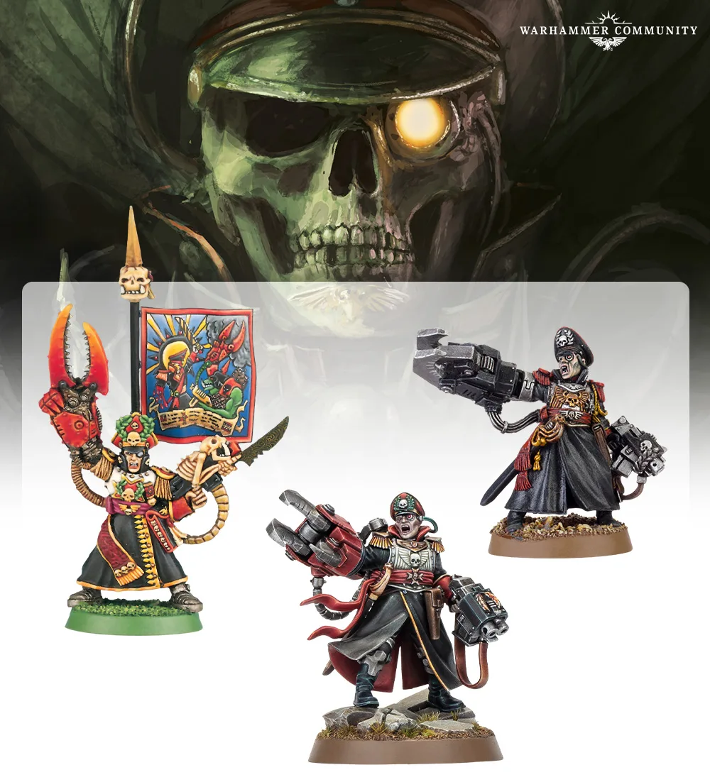 Commissar Sebastian Yarrick kehrt zurück - Neue Warhammer 40.000-Miniatur und Animation zum Retter von Armageddon 4 Commissar Sebastian Yarrick