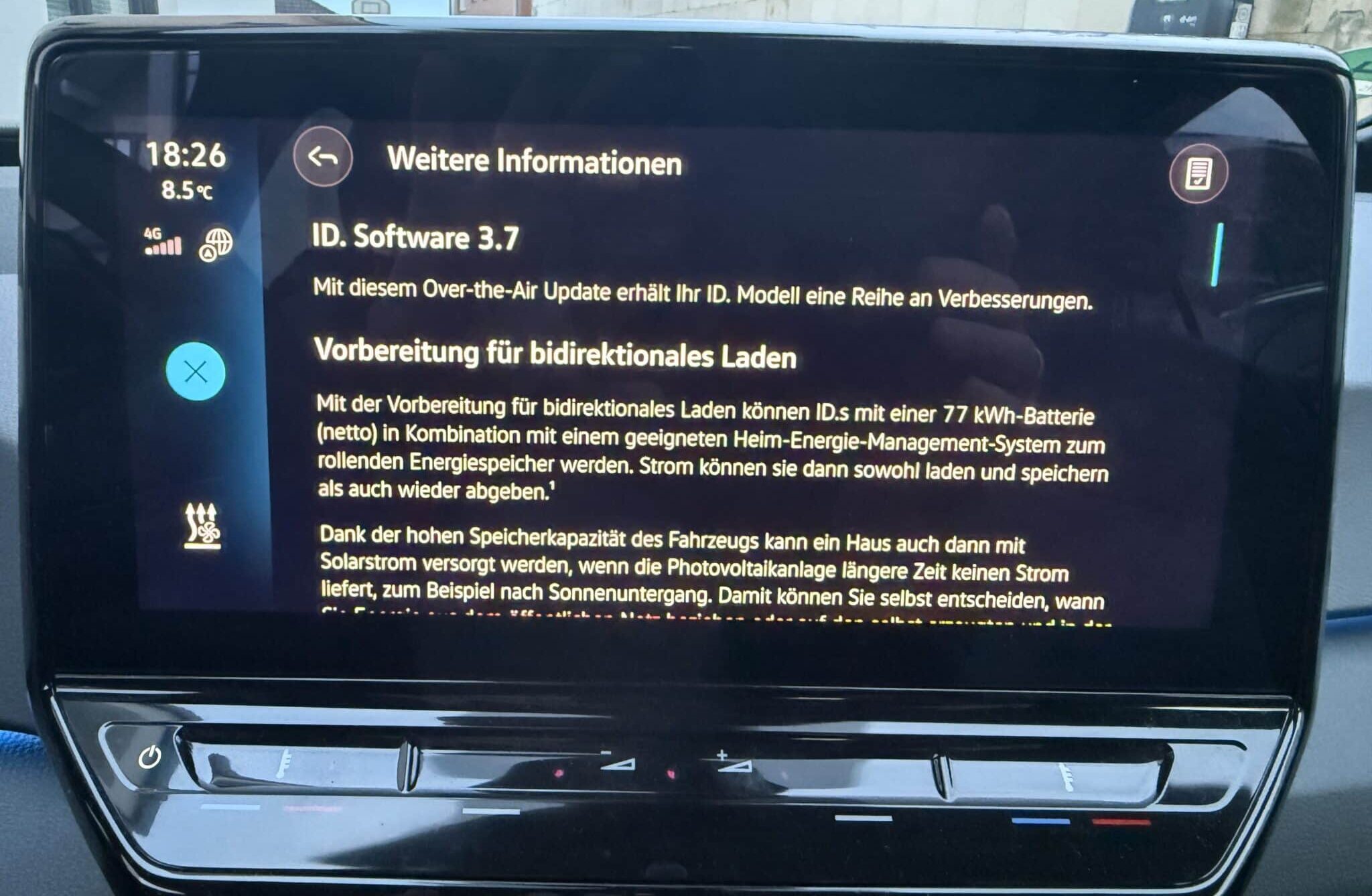 VW ID.3 Update 3.7: Nach über einem Jahr endlich per OTA 2 VW ID 3.7 Update
