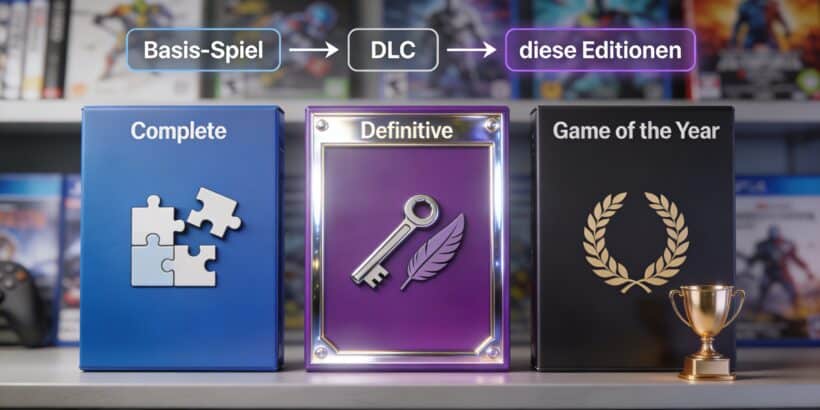 Complete Edition, Definitive Edition, Game of the Year Edition: Was ist der Unterschied?