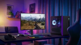 Alienware bringt QD-OLED Gaming-Monitor zum Einstiegspreis - AW2726DM mit 240Hz ab sofort verfügbar 3 Alienware 27 240Hz QD-OLED (AW2726DM) – Ecosystem (Quelle: Dell Technologies)