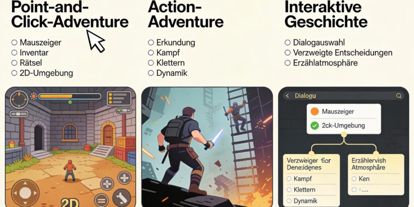 Adventure-Spiele erklärt
