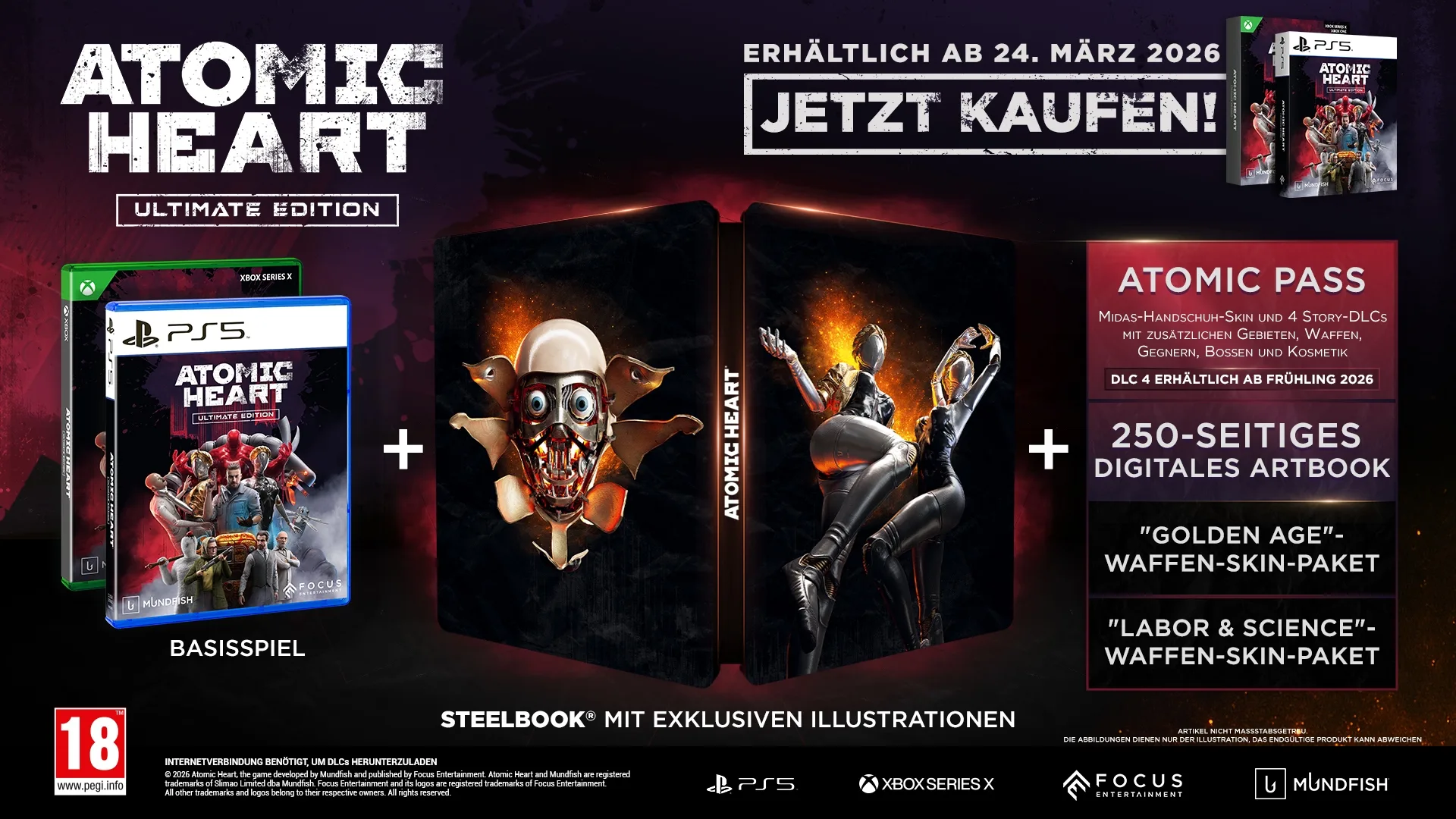 Atomic Heart DLC Blood on Crystal bringt finalen Abschluss - Ultimate Edition ab sofort verfügbar 3 Atomic Heart Ultimate Edition