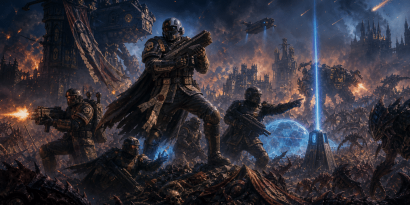 Helldivers 2 × Warhammer 40.000 Legendary Warbond