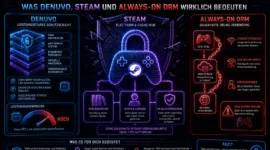 DRM & Kopierschutz in Spielen erklärt: Was Denuvo, Steam und Always-on DRM wirklich bedeuten 65 DRM & Kopierschutz in Spielen