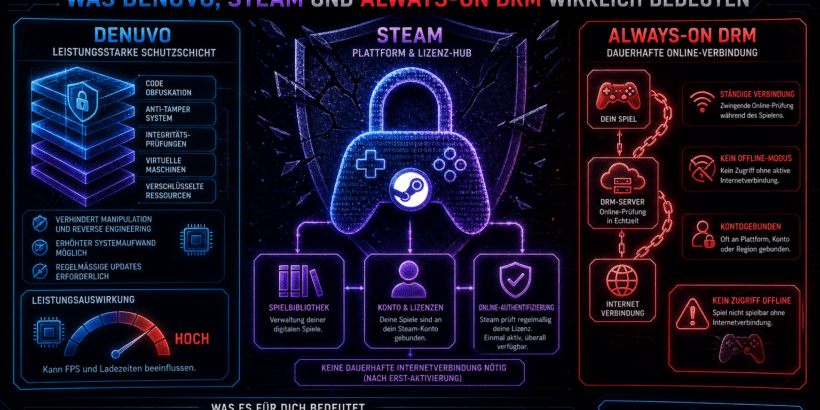 DRM & Kopierschutz in Spielen