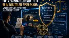 EU-Verbraucherrechte beim digitalen Spielekauf: Was dir wirklich zusteht und wie du es durchsetzt 67 EU-Verbraucherrechte beim digitalen Spielekauf