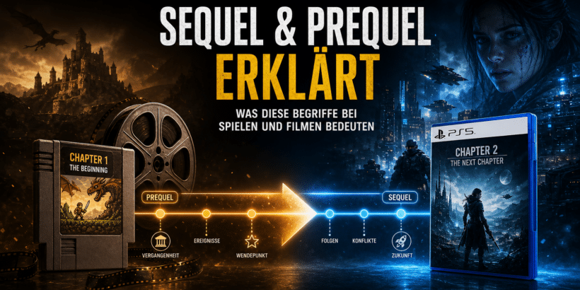 Sequel & Prequel erklärt: Was diese Begriffe bei Spielen und Filmen bedeuten