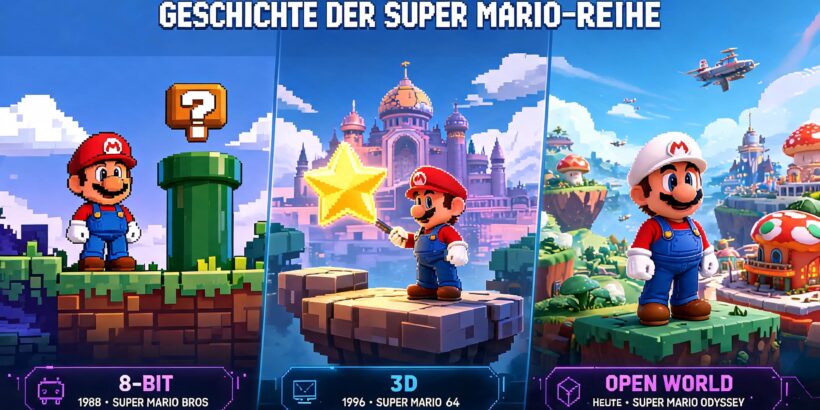 Geschichte der Super Mario-Reihe