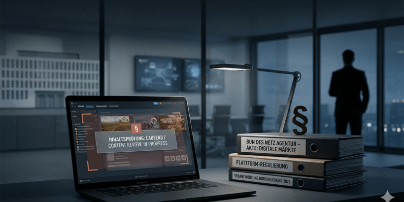 Bundesnetzagentur ermittelt gegen Steam