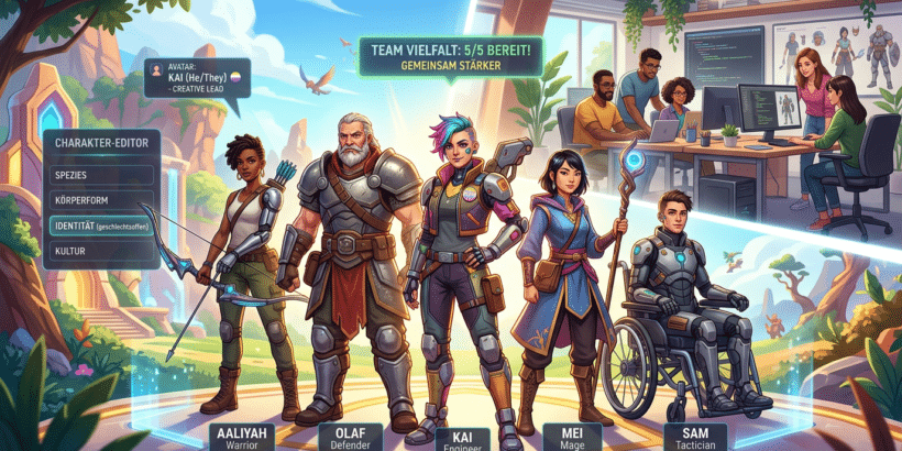 Diversity in Videospielen erklärt