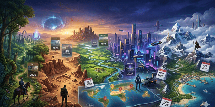 Die größten Open-World-Erweiterungen 2026 und 2027
