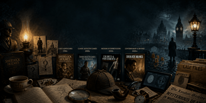 Sherlock Holmes als Videospiel-Franchise