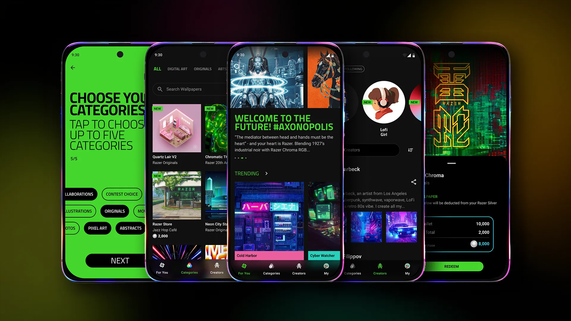 Razer Axon Wallpaper Engine kommt als App für Android 2 Razer Axon Wallpaper Engine