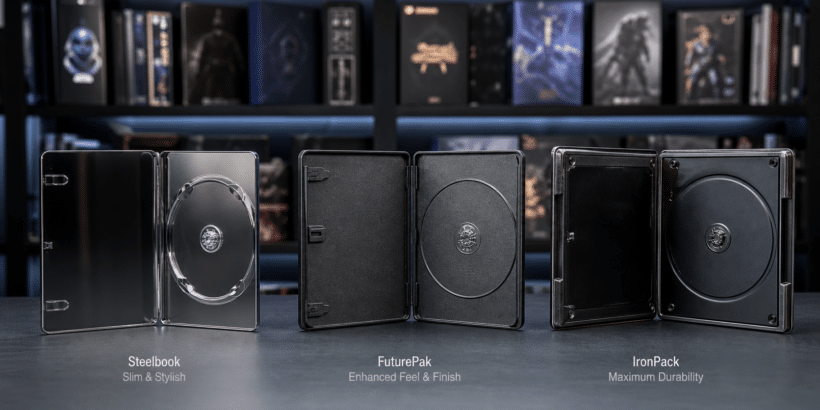 Steelbook-Alternativen erklärt: Metalpak, FuturePak & IronPack im Vergleich