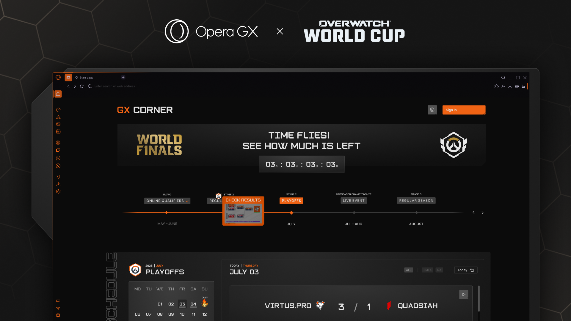 Opera GX und Blizzard bringen exklusive Belohnungen zum Overwatch World Cup 2026 2 Opera GX