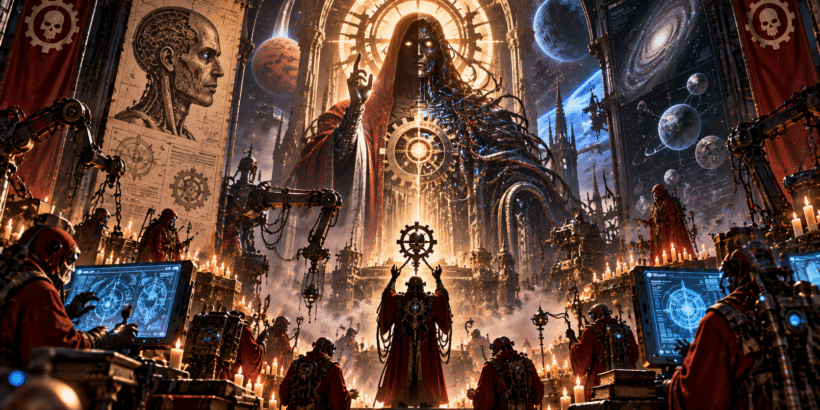 Der Omnissiah erklärt Wen verehrt das Adeptus Mechanicus