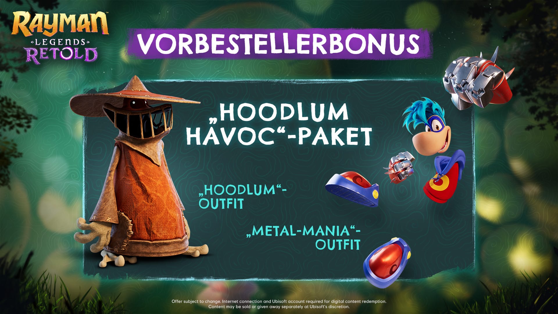 Rayman Legends Retold Vorbestellerbonus