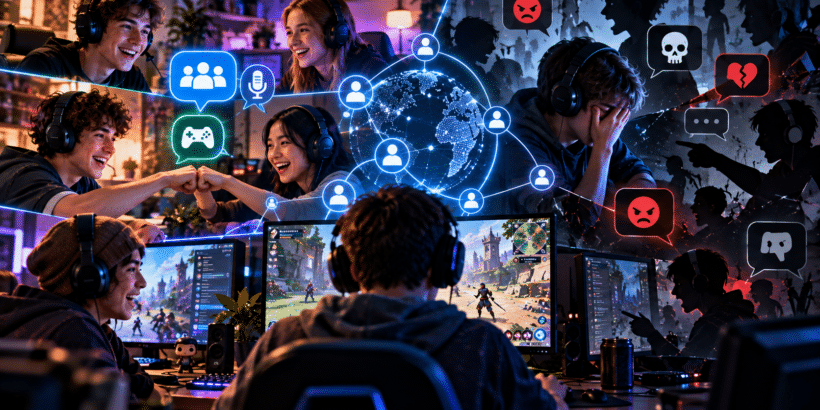 Trotz Toxizität bleibt Online-Gaming für Jugendliche sozial unersetzlich