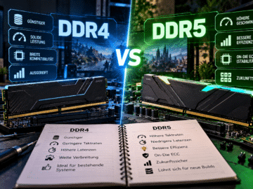 DDR4 vs. DDR5 erklärt