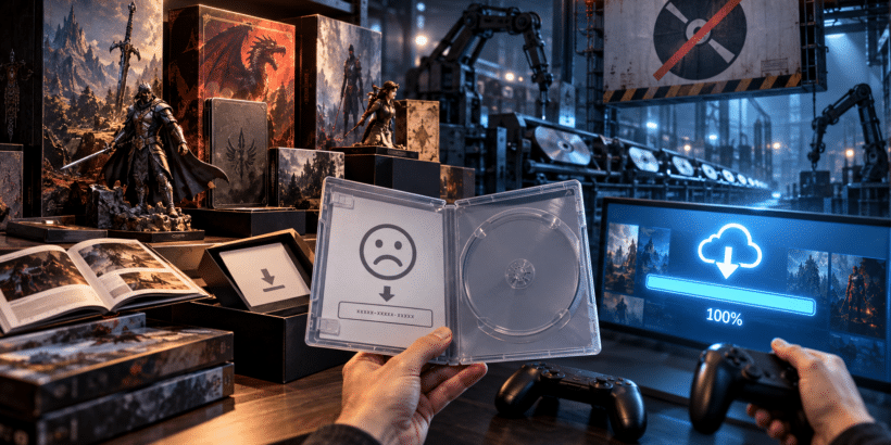 Sony beendet Disc-Produktion: Sorge um Collectors Editions