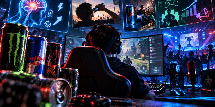 Energy Drinks und Gaming