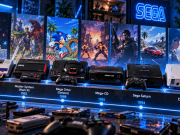 Alle Sega-Konsolen in der Reihenfolge