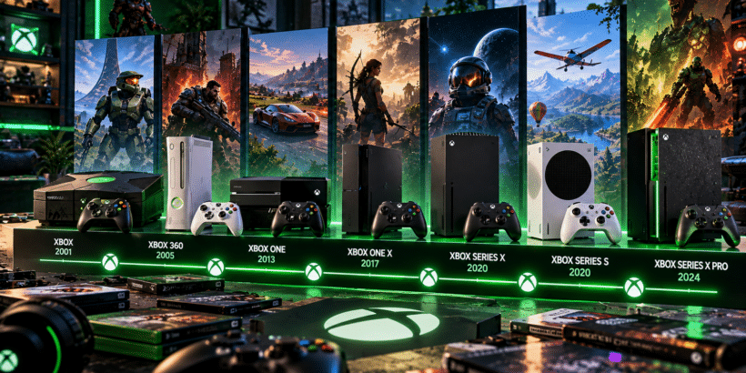 Xbox Geschichte: Alle Konsolen von 2001 bis Project Helix