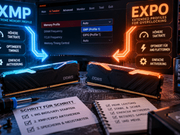 XMP aktivieren: Was XMP und EXPO bringen