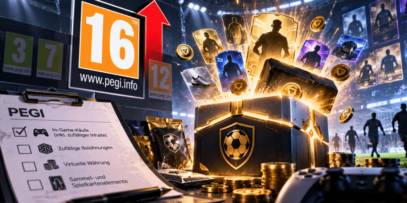 Lootboxen: PEGI stuft auf PEGI 16 hoch