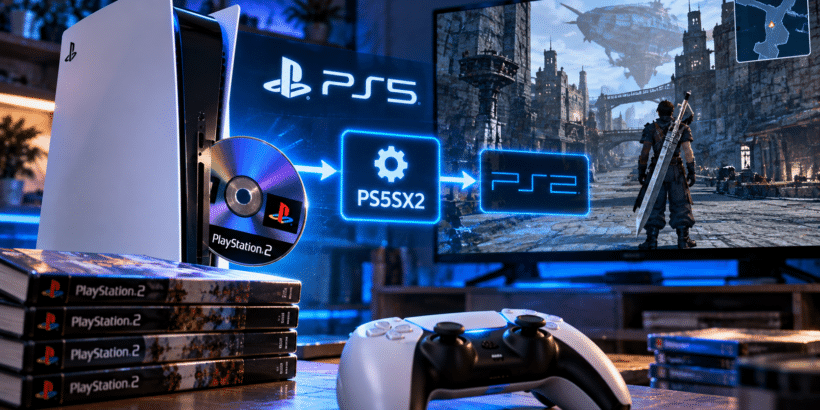 PS5SX2: Emulator lässt PS5 originale PS2-Discs abspielen