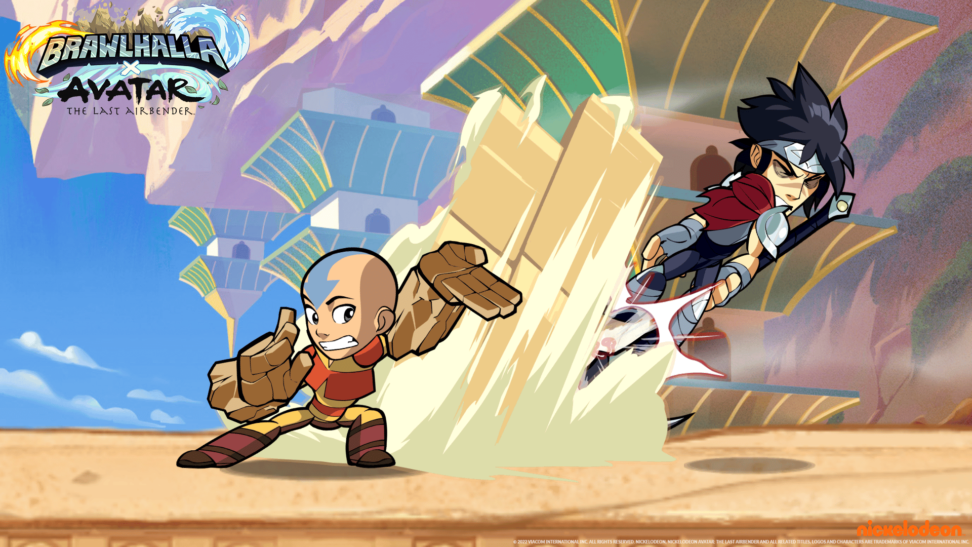 Brawlhalla Aang
