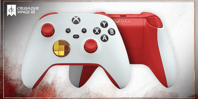 Crusader Kings III xbox controller