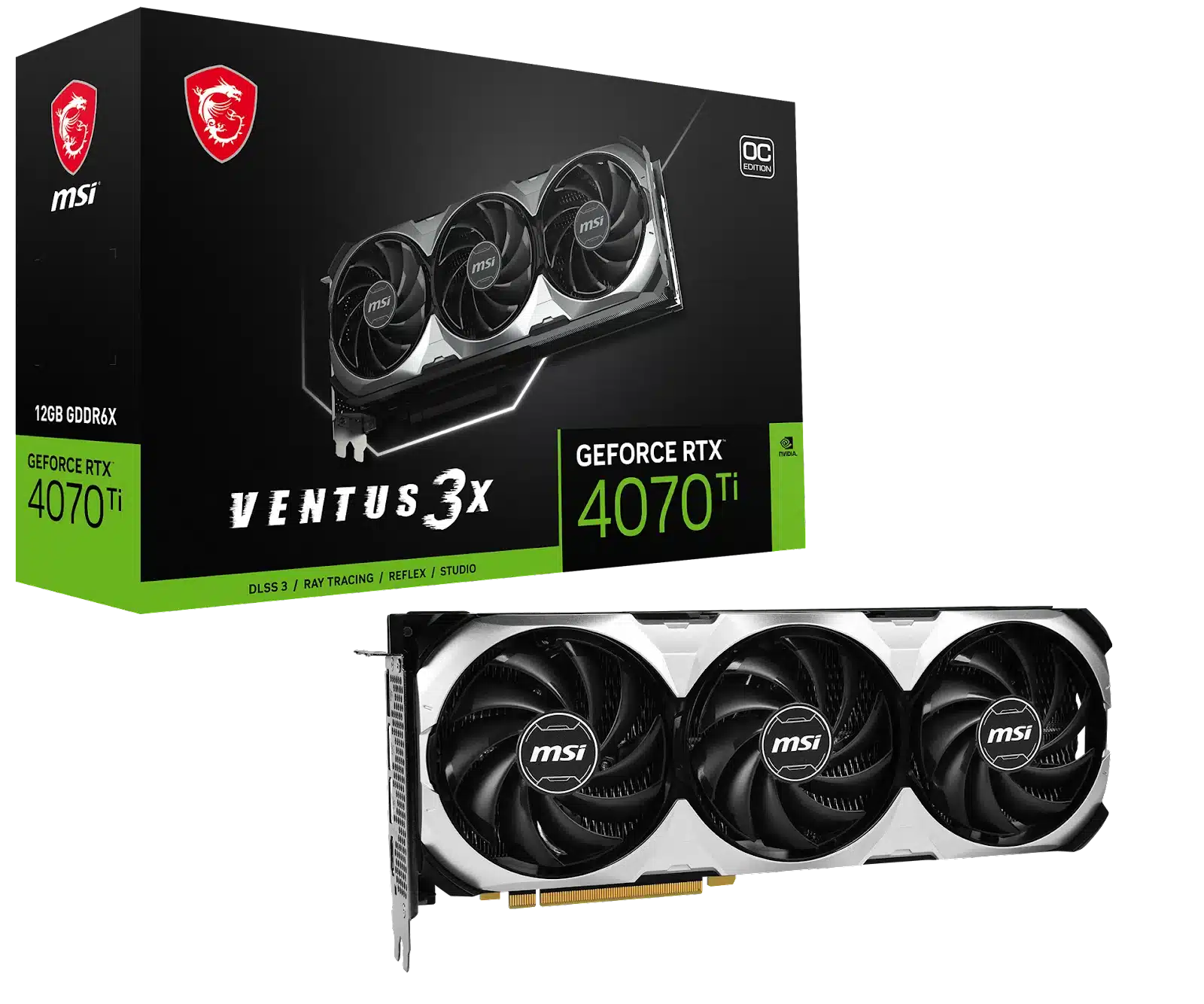 MSI kündigt Custom-Karten der NVIDIA GeForce RTX 4070 Ti Serie an 4 MSI Ventus 3x